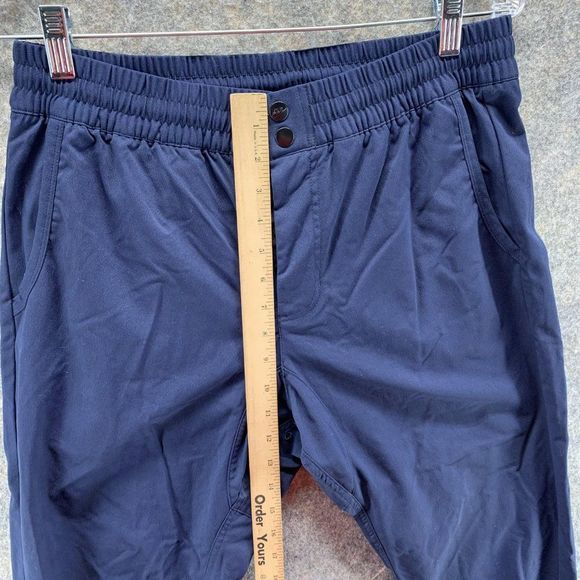 Nike Sweatpants Men's Medium Adult Casual Blue Joggers Outdoors Pockets - Picture 6 of 11